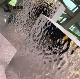 衢州不锈钢水波纹板加工生产  3D立体吊顶天花装饰波浪板设计