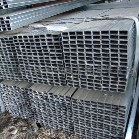 天津钢材供应热镀锌方管 q235厚薄壁矩形钢管 铁方通  规格齐全