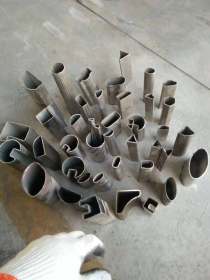 304不锈钢异形管厂家直销 304不锈钢桃形管 立柱管 可定制