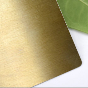 201拉丝不锈钢板装饰板 镜面金色钢板不锈钢彩板装修板定制