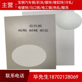 上海宝钢供盐化板 盐化钢板 耐腐蚀 冷库家电专用印花