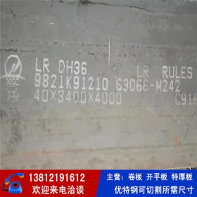 DH36钢板 耐低温船板 国标现货 可切割零售 定尺开平