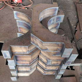 可定制多规格数控切割钢板件 热轧中厚板 镀锌钢板 临沂仓库供应