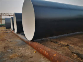 营口2020x9焊接市政排水用外加强级三层PE内环氧树脂防腐螺旋钢管