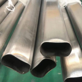 佛山不锈钢异型管厂家 304不锈钢异型管 304不锈钢平椭管 椭圆管