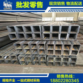 天津Q235B直缝方矩管//焊接矩形钢管，厚壁方矩管
