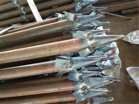 浙江厂家生产注浆管  倒角刺钢锚管  数控打孔