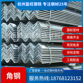 【厂家直销】杭州批发2.5#角钢 角铁25*25国标 非标 规格齐全